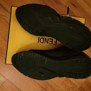 Authentic Black Fendi Sneakers Size 13